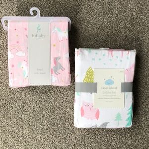 Crib Sheets (lot of 2)